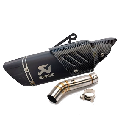 Motorcycle exhaust pipe: steel suitable for CBR500 CB500X - j