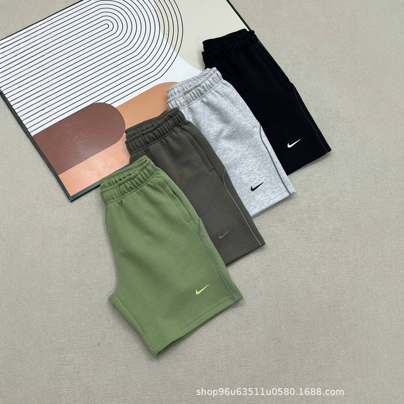 2026 Summer Nocta New Men's Hook-Knit Striped Shorts Made of All-Cotton Healthy Fabric Sports Shorts 2026 Summer Nocta New Men's Hook-Knit Striped Shorts Made of All-Cotton Healthy Fabric Sports Shorts