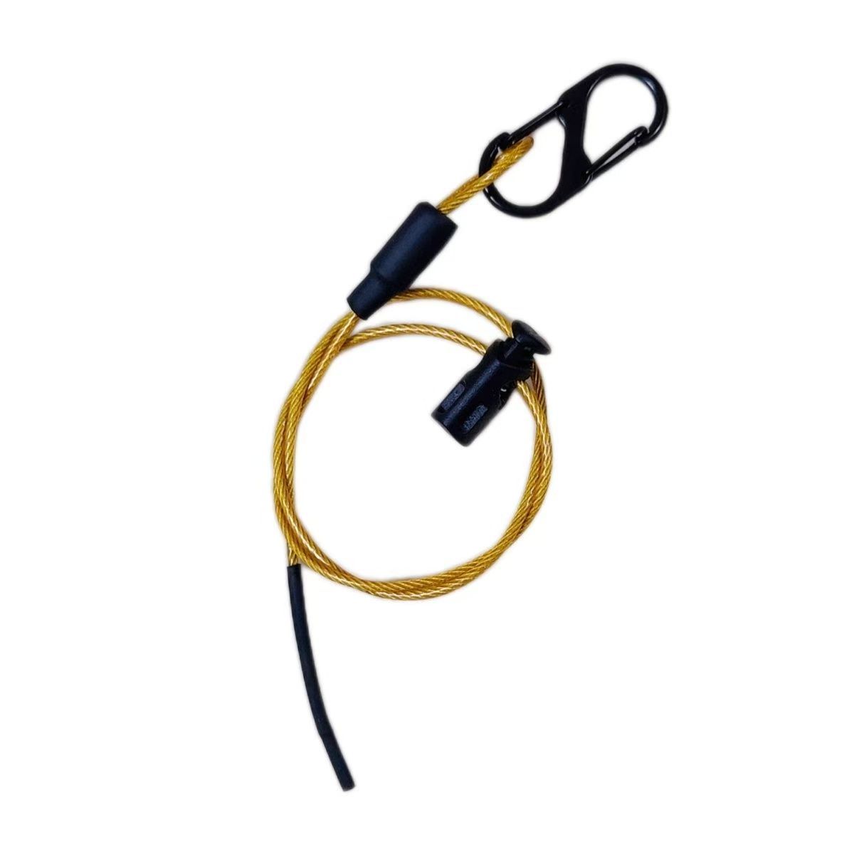 Pickleball storage lanyard, steel wire ball string, portable ball hanging buckle, pickleball accessories