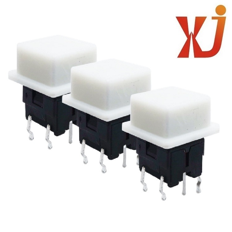 白色轻触带灯开关 遥控器带灯按钮开关  长方形带灯按钮开关