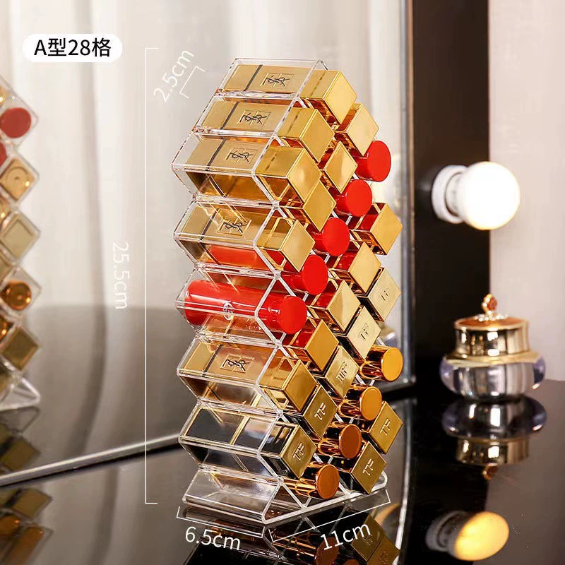 Рыба в форме вертикальной помады стеллаж для хранения помады ящик для хранения косметический ящик для хранения дисплей стойки Губы Глазури помада стойку