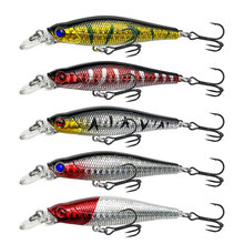 路亚饵悬浮烫金镭射仿生饵远投米诺鱼饵8.5cm路亚假 塑料硬饵渔具