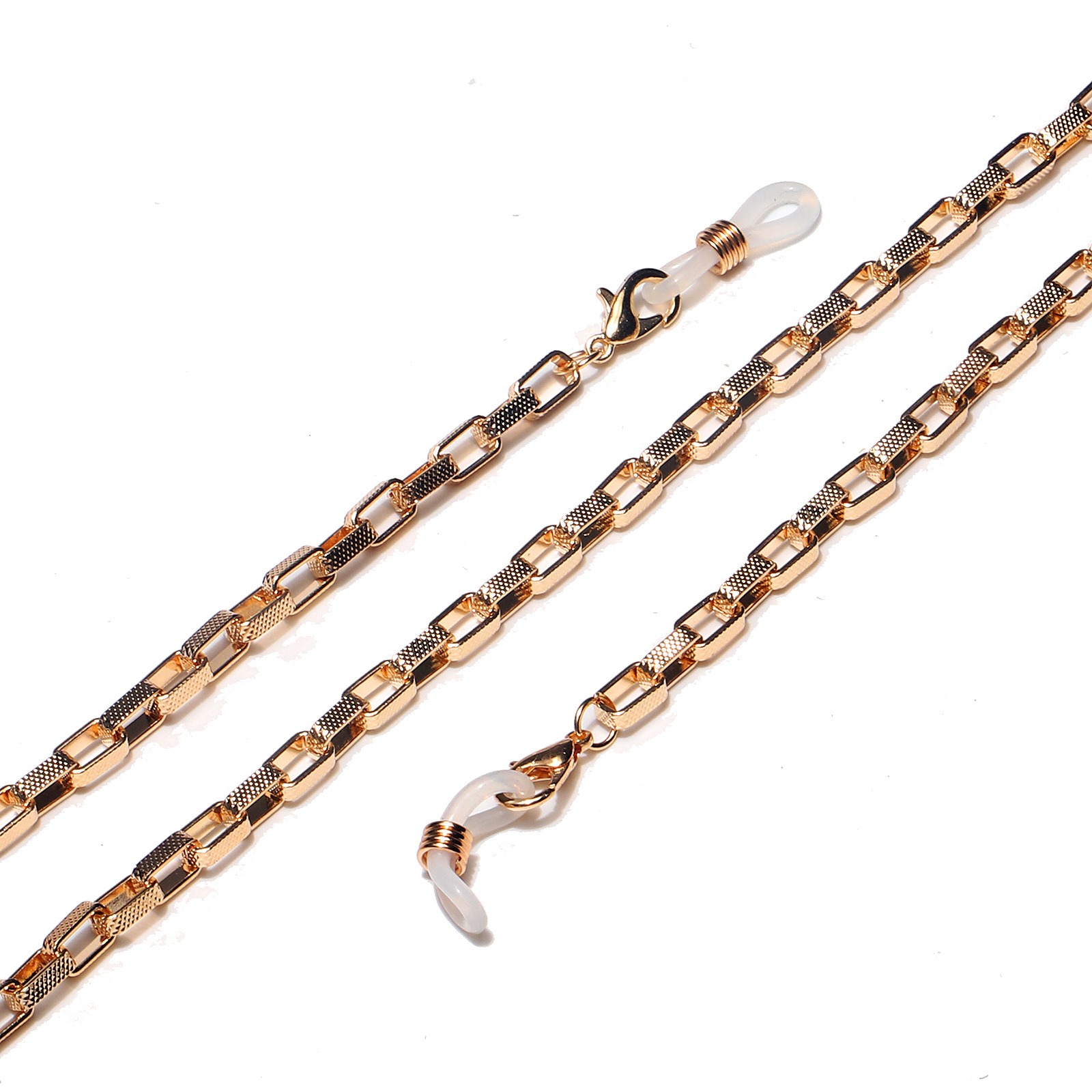 20g Weight Metal Material Fashion Simple Color Retention Golden Metal Glasses Chain 5
