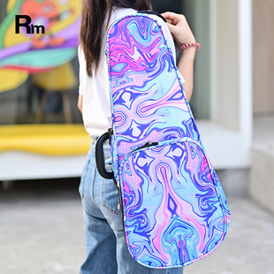 Guitar Foam Box Personalized Graffiti Print 24 Inch Ukulele Bag Hawaiian Small Guitar Backpack