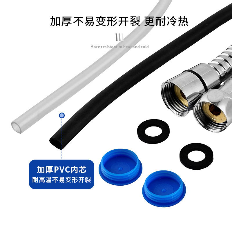 ホット贩売スプリンクラーホースメッキ金属ホース耐性ステンレスシャワーホース防爆水管スプリンクラーホース暗号化|undefined