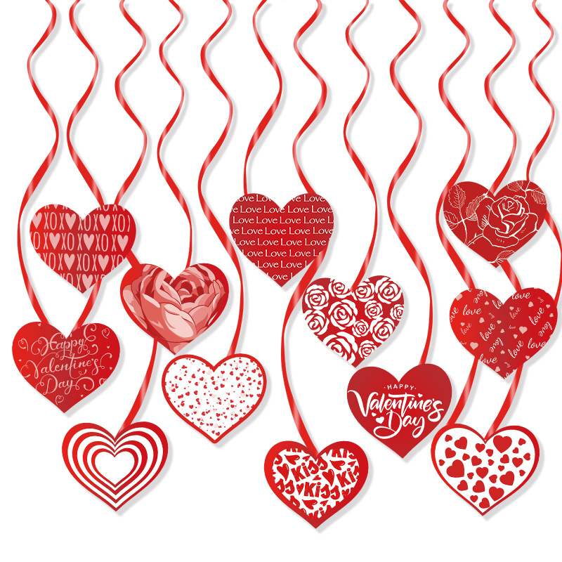 Daily, Date, Festival Occasion Cute Sweet Letter Heart Shape Pvc Paper