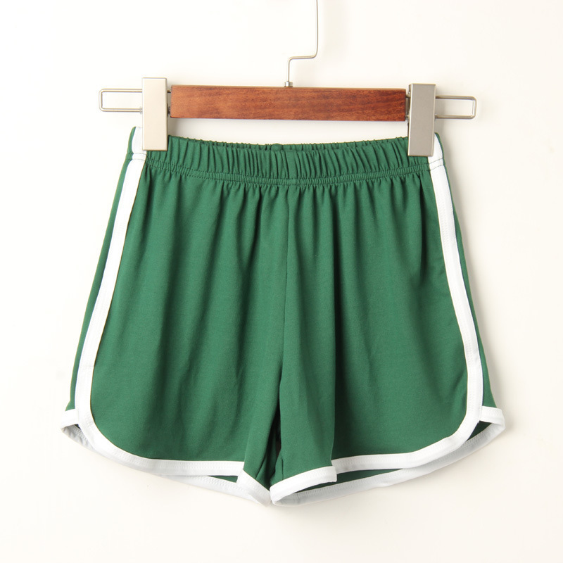 2024 pantalones cortos deportivos de verano para mujer nuevo estilo holgado estudiante fitness casual para correr pijama puesto de fondo de todo fósforo ropa de mujer image 9