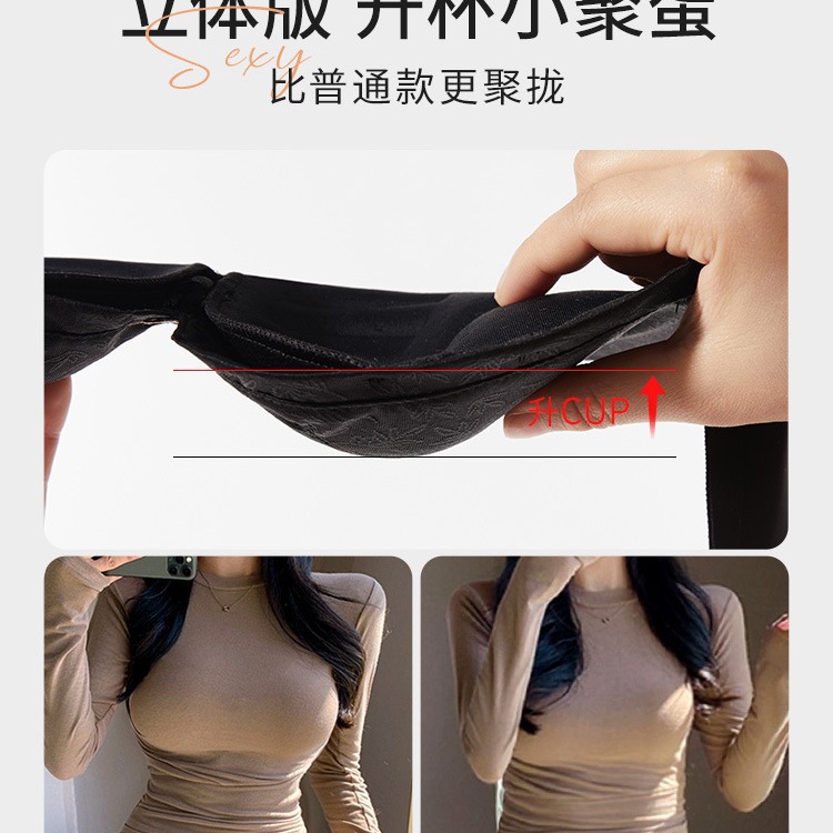 3320 Nuevo estilo chino retro hebilla bordado tubo sexy top ropa interior anti-luz sexy sujetador ajustable sin anillo de acero