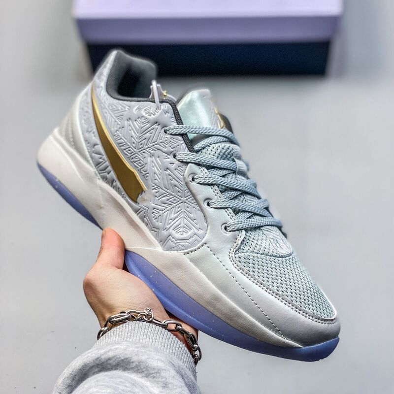 Pure Original Ja 2 Ep Basketball Shoes Morant 2Nd Generation Red and Black Low-Top Sports Shoes for Men and Women Cushioning Air Cushion Practical Sneakers