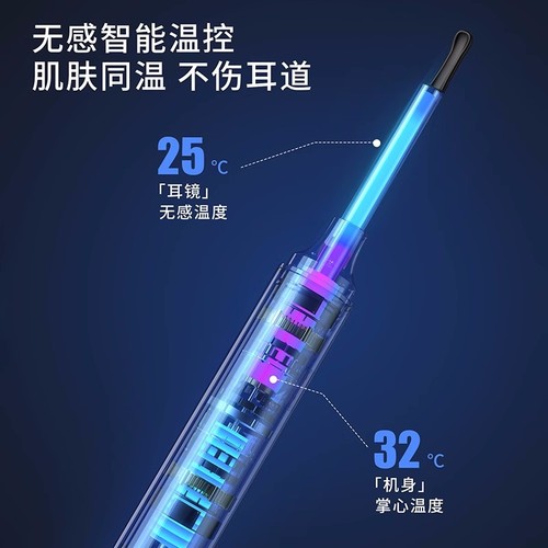 Sunuo Intelligent Visual Ear Picking Stick FIND Wireless Visual Home Ear Picking Spoon Luminous Endoscope for Ear Picking and Cleaning
