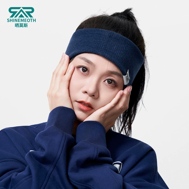 Оптовые поставки осенне-зимних двухслойных повязок на голову с защитой ушей для женщин, ветрозащитные и теплые наушники для бега, спортивные повязки на голову.