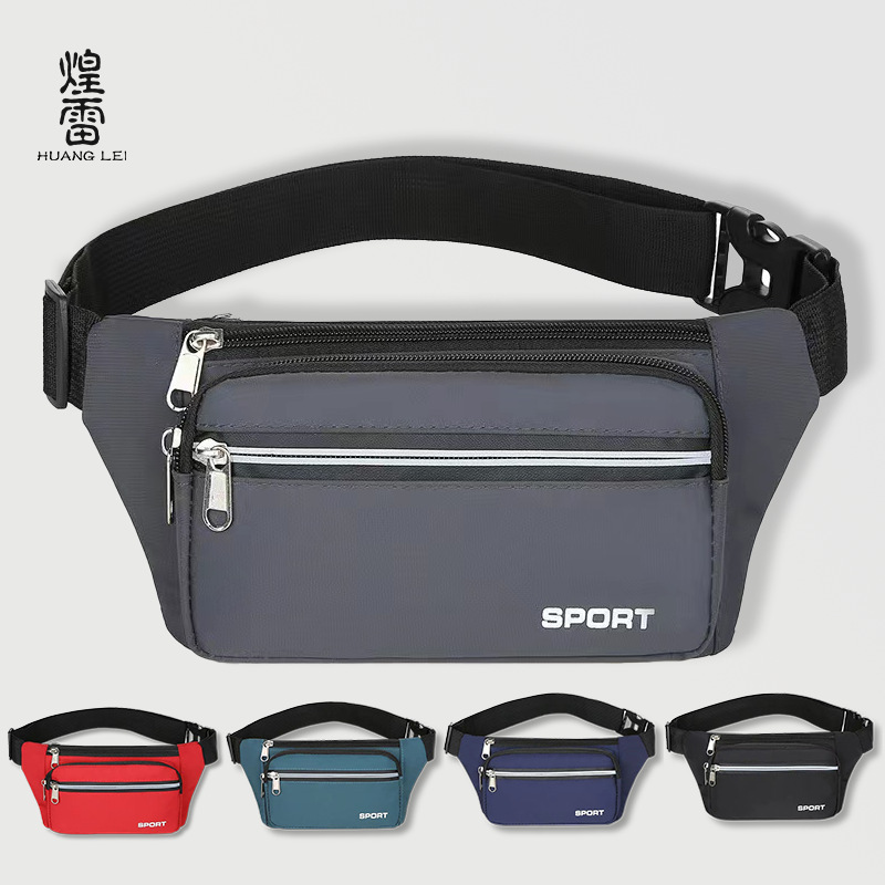 multi-function Simplicity Waist pack man Cashier coin purse high quality waterproof nylon Inclined shoulder bag construction site work Belt pack