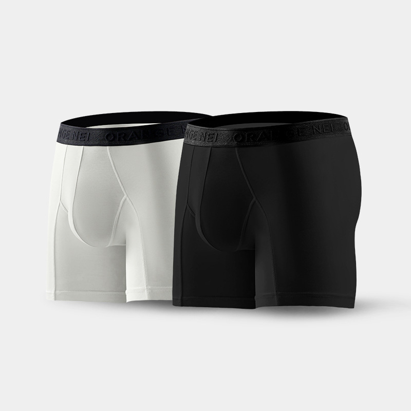Big Orange Secret Sports Underwear Men's Factory Wholesale High Waist Running and Cycling Underwear Sweat-Absorbent Breathable Anti-Wear Boxer Briefs Big Orange Secret Sports Underwear Men's Factory Wholesale High Waist Running and Cycling Underwear Sweat-Absorbent Breathable Anti-Wear Boxer Briefs
