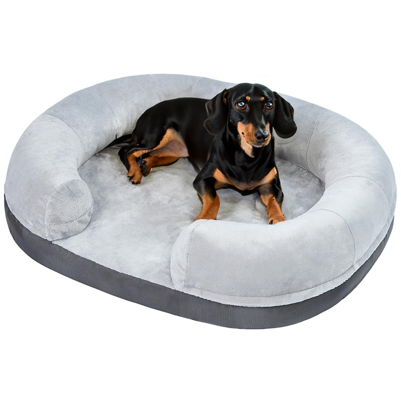 Memory cotton dog kennel waterproof large dog bed egg sponge pet kennel bottom non-slip orthopedic dog bed for all seasons
