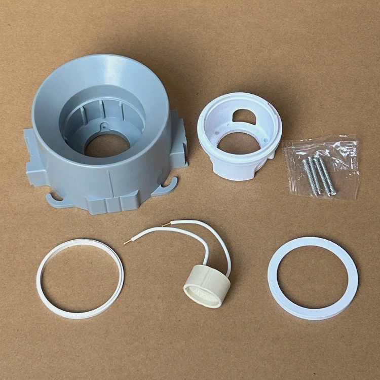 [Cross-border exclusive round stand embedded lamp holder housing compatible with GU10 model BH10-2 GAP]