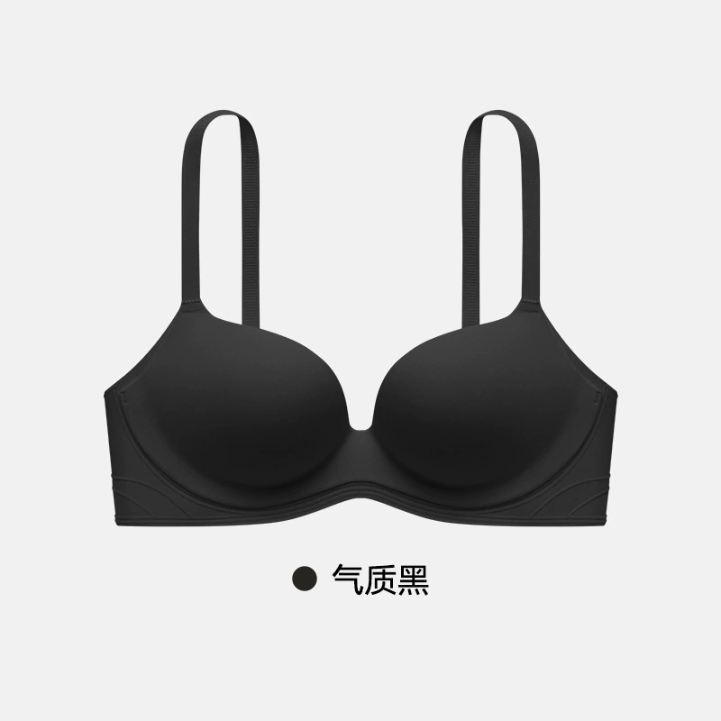 Push-up бесшовный бюстгальтер без косточек, мягкая подкладка, комфорт S–XL (32–38 AB)