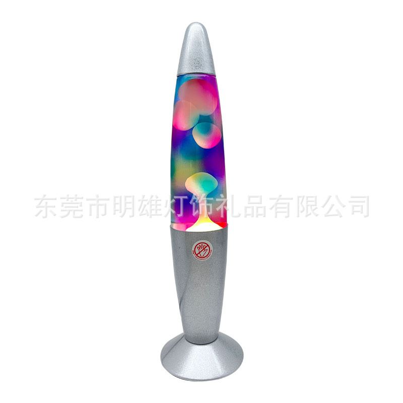 彩色石蜡灯火山熔岩灯礼品水母灯小夜灯LAVA LAMP氛围灯家居礼品
