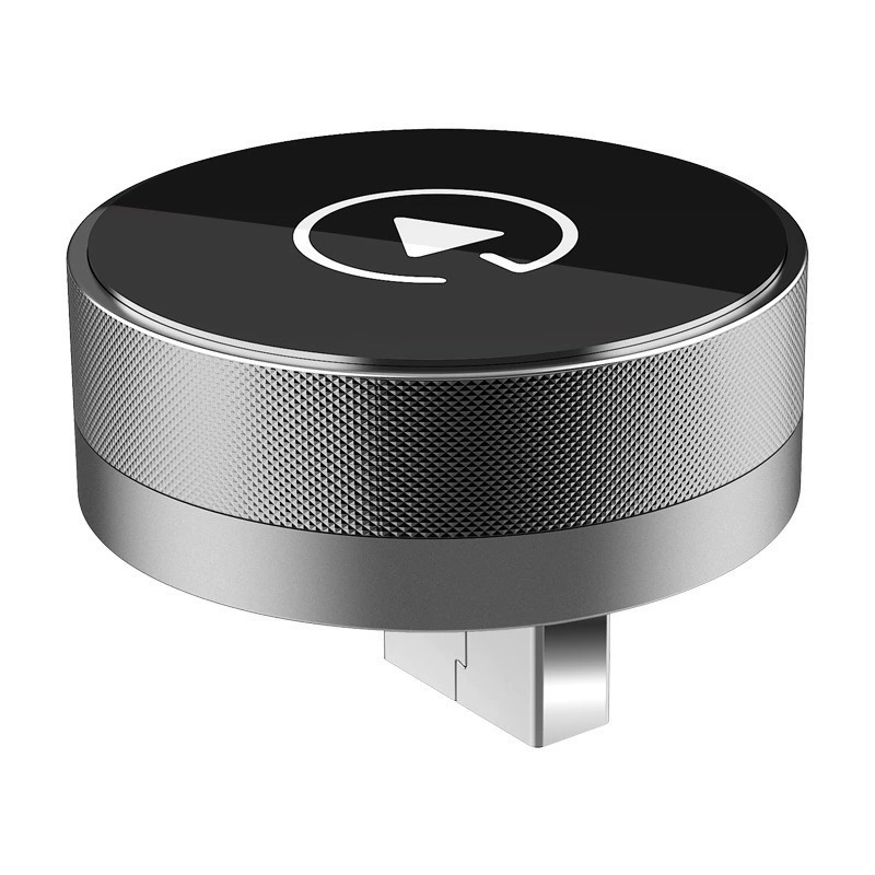 Cross-border private model wireless carplay adapter round car interconnection box Android Autocarplay box