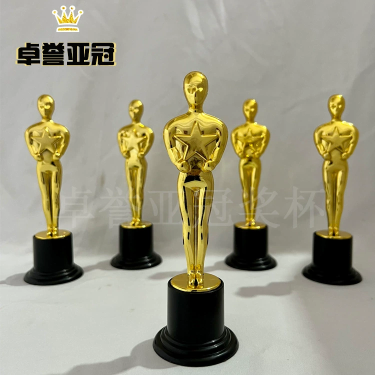 Zhuoyu Yaguan золотой трофей детский сад Начальная школа дети награда подарок сувенир внешней торговли экспорт пластика