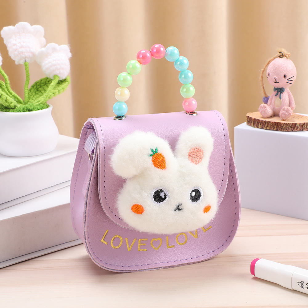 Nuevo monedero para niños Moda linda bandolera Aisha Little Princess Pearl Monedero portátil al por mayor