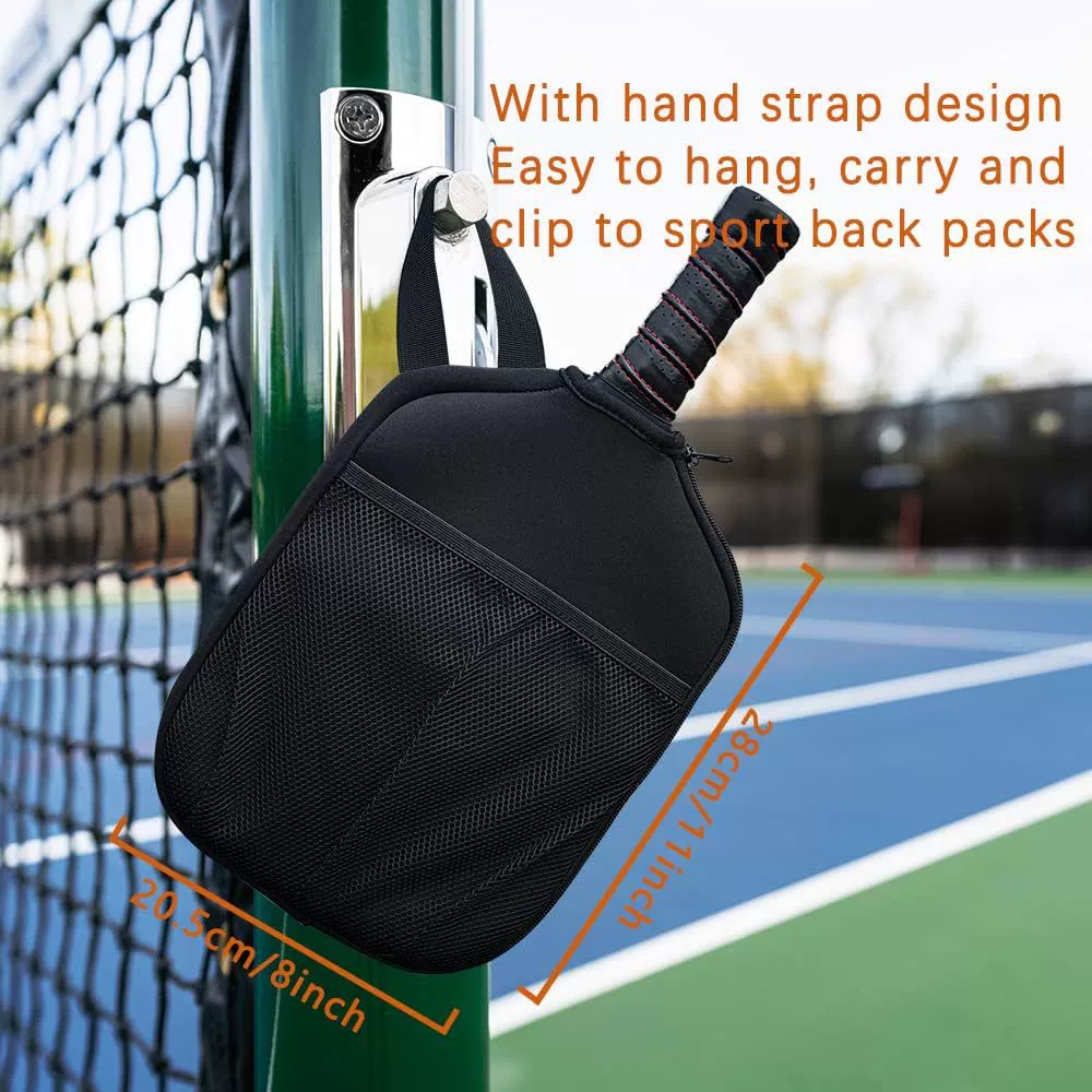 Сетчатый чехол с шнурком, чехол для pickleball, бутил-резина, подходящий для активного отдыха, легкий