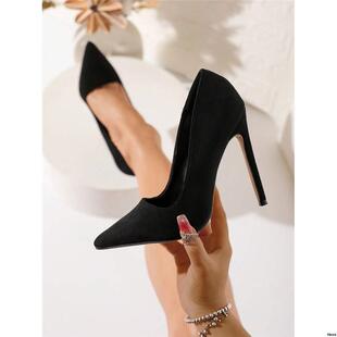 P 61051 Suede pointed career women's shoes �q����^�IŮЬ
