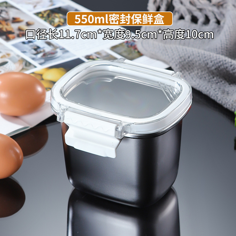 ミニオートミールボックス 304 ステンレス鋼電子レンジ対応密封ポータブルフルーツアイスクリーム弁当箱イン|undefined