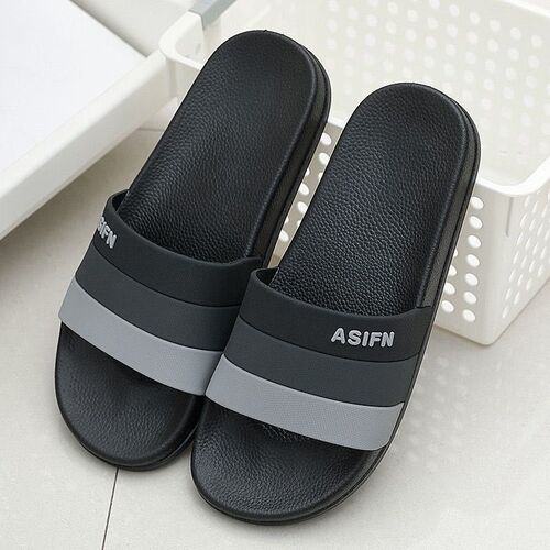 Men's summer fashion slippers, non-slip indoor couples' slippers for home, Korean style slippers for women, one-word men's and women's slippers, summer