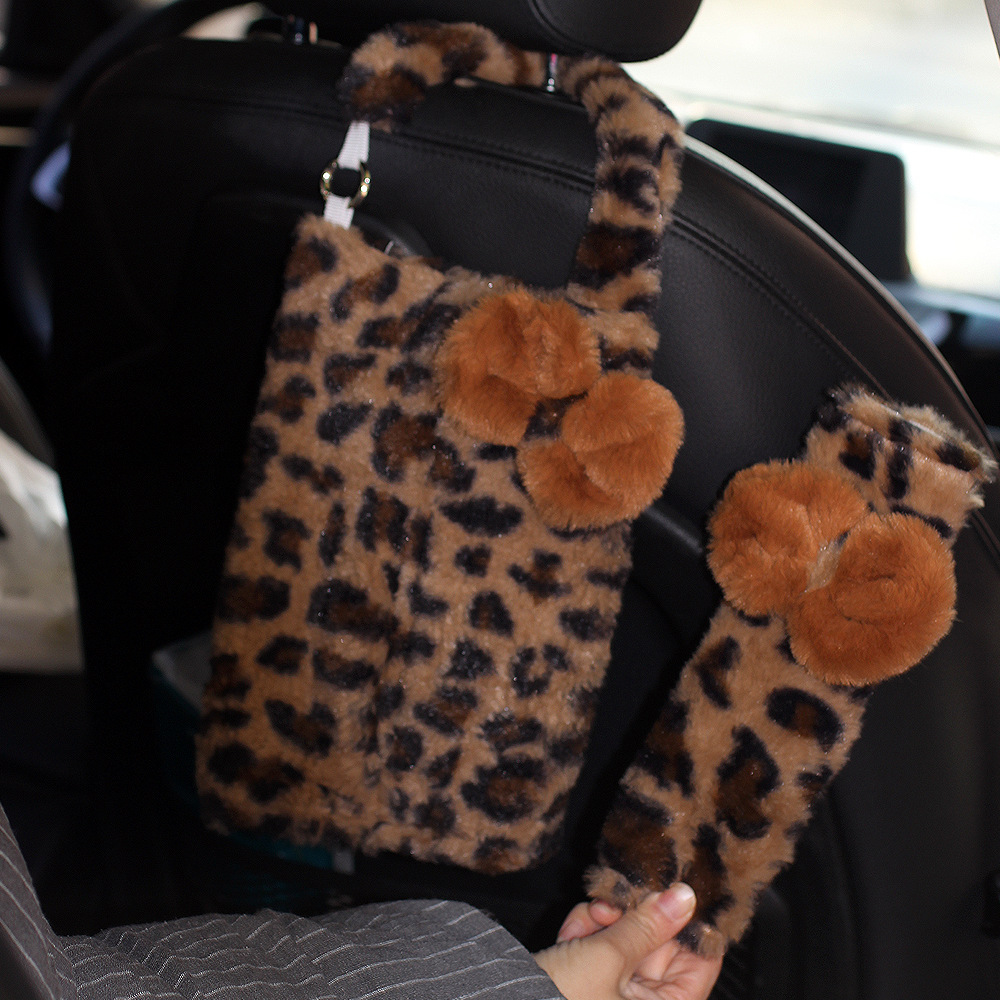 Funda Protectora de Cinturón de Seguridad de Peluche para Automóvil