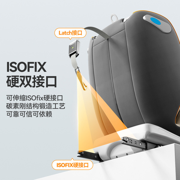 Rotating children's chair for car
