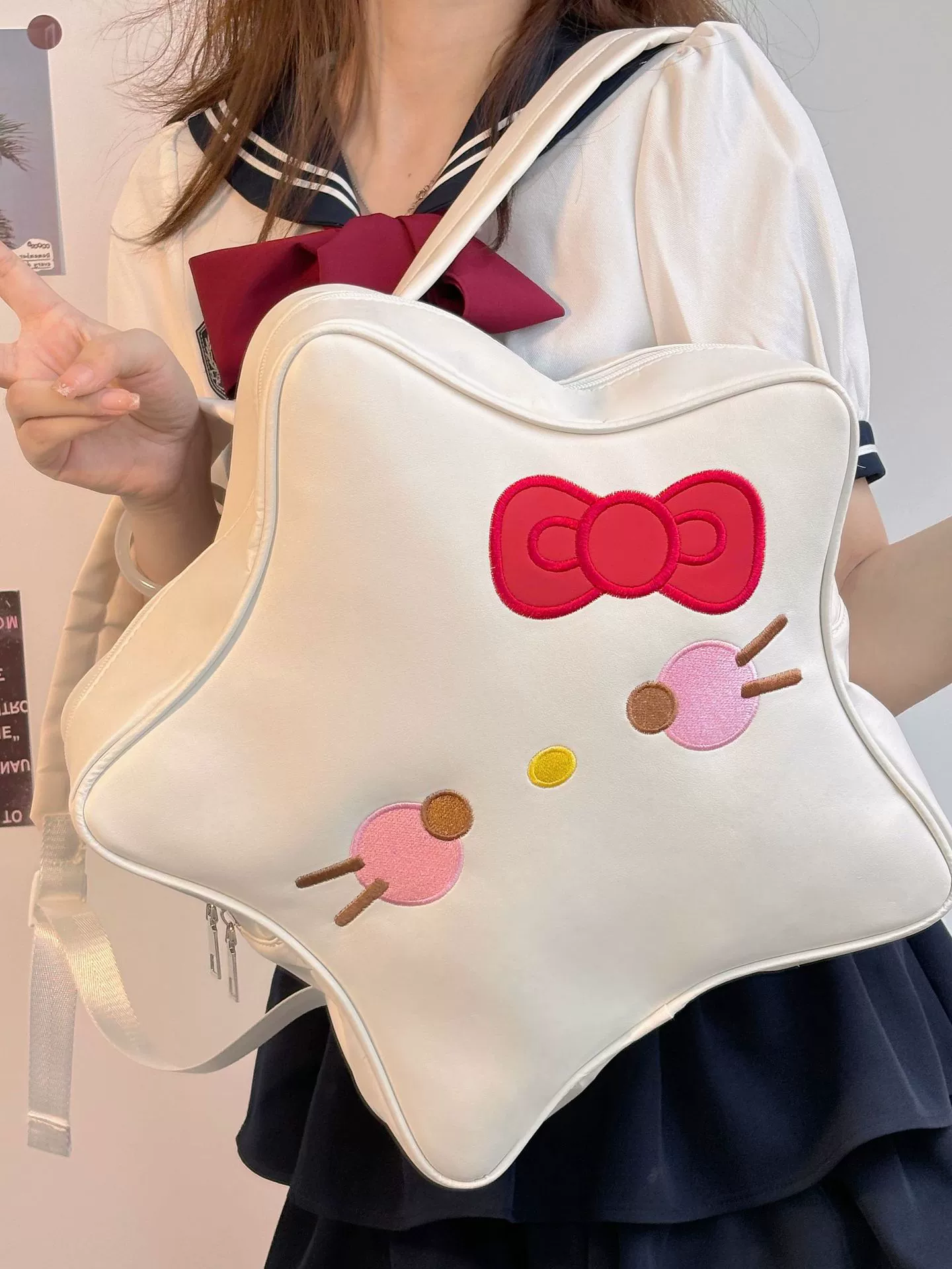 Hello Kitty, милый вместительный рюкзак