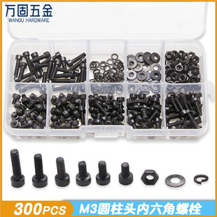 �羳����ݽz�S�� 300PCS�A���^�����Ǻ�ɫ�ݽz ��ĸ���|ȦM3��˨