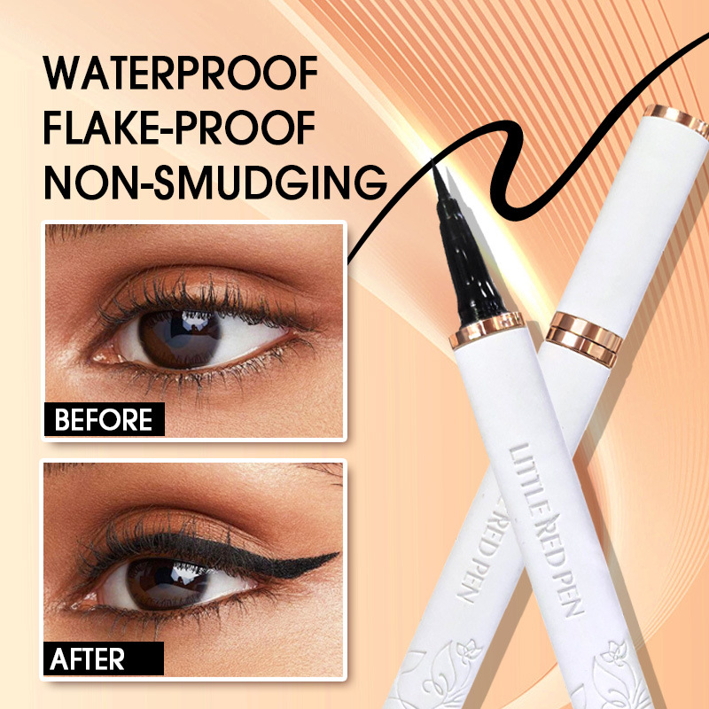 Bolígrafo delineador de ojos líquido PAGE VINE para maquillaje transfronterizo, delineador de ojos a prueba de sudor impermeable para principiantes