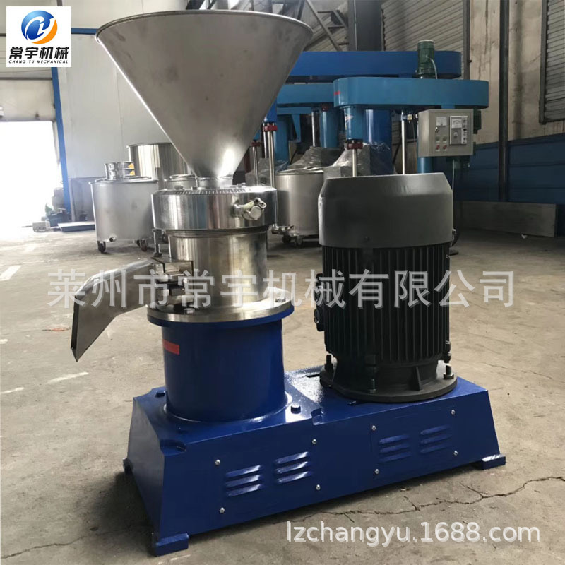 卧式胶体磨 食品级果酱研磨机 豆浆胶体磨浆机 馅料研磨机
