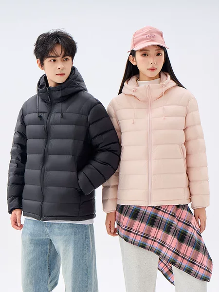 2025 Autumn/Winter Hooded Lightweight 95% White Duck down Rib Style Plus Size for Chubby Women Extra Large 150kg down Jacket 250