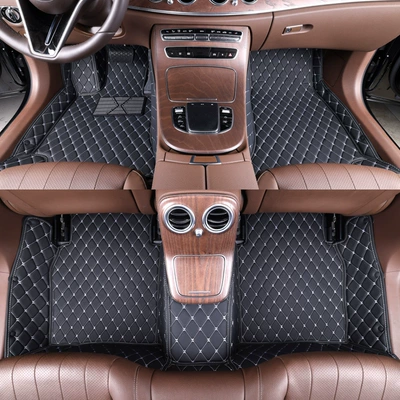 drive peptide car carpet carpet, Modelə uyğun ayaqaltı - black-white-line