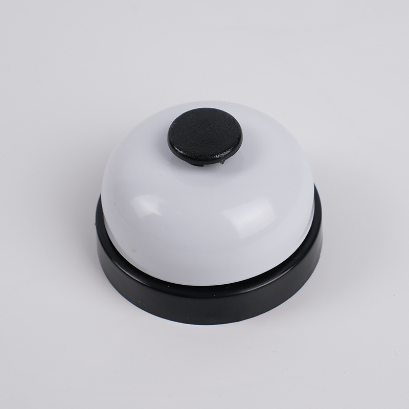 Juegos de mesa de juguetes de timbre de metal con espejo galvanizado botón de timbre plateado timbre de timbre de mano timbre de timbre de timbre de timbre de timbre