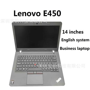 出口laptop批发手提 E450 5代14寸轻薄笔记本商务办公电脑used