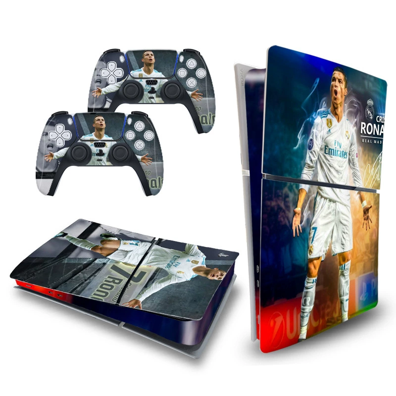 PS5slim digital game console sticker protective color film skinstick pain sticker PS5SLIM cartoon film