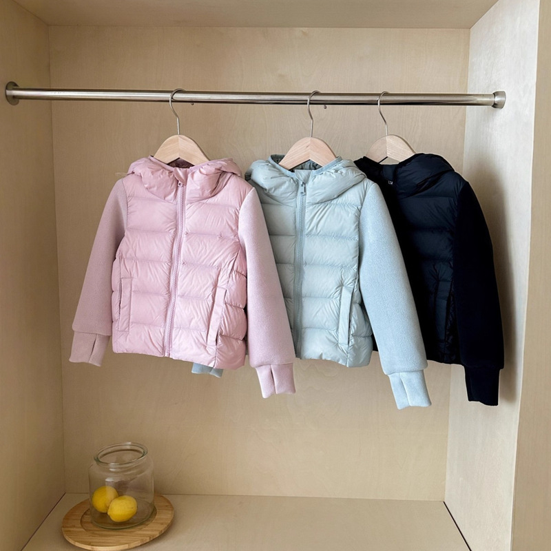 In Stock [New National Standard] Children's Winter 90 White Duck down Lightweight down Jacket Baby down Jacket Girls' Coat