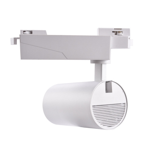 Factory LED track lights COB for clothing stores 4500K spotlights 30W three-wire track lights 3500K for furniture and tile stores