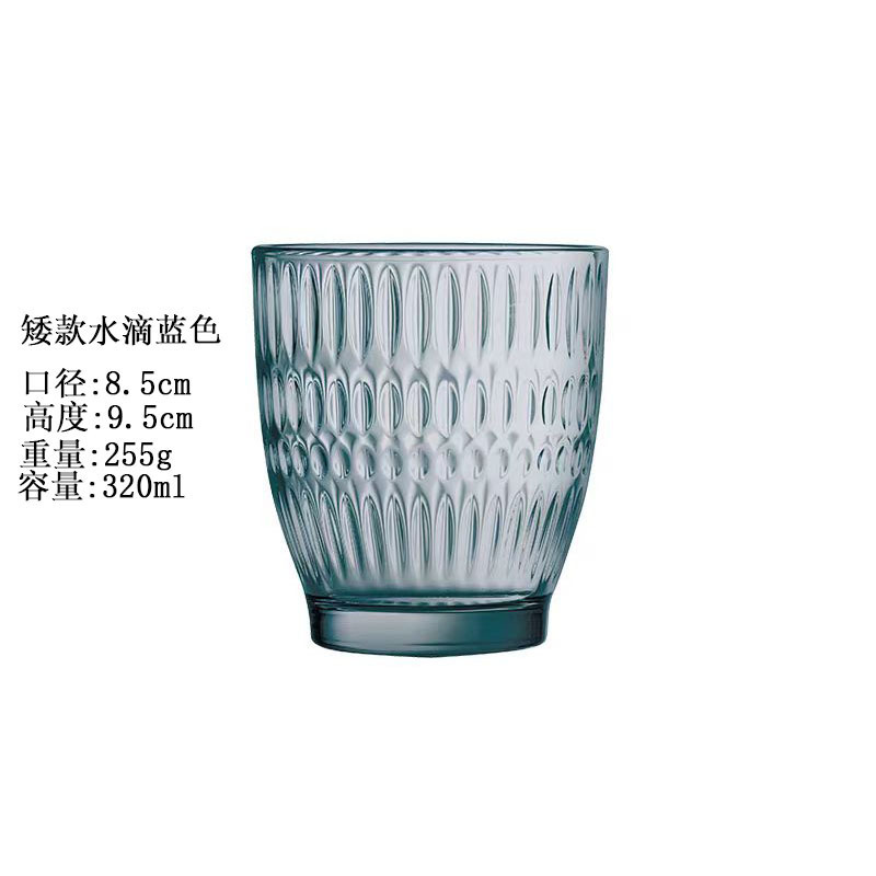 Gorno vidrio temperado tazas de restaurante tazas de té tazas de café resistentes al calor tazas de jugo tazas de whisky tazas de vino