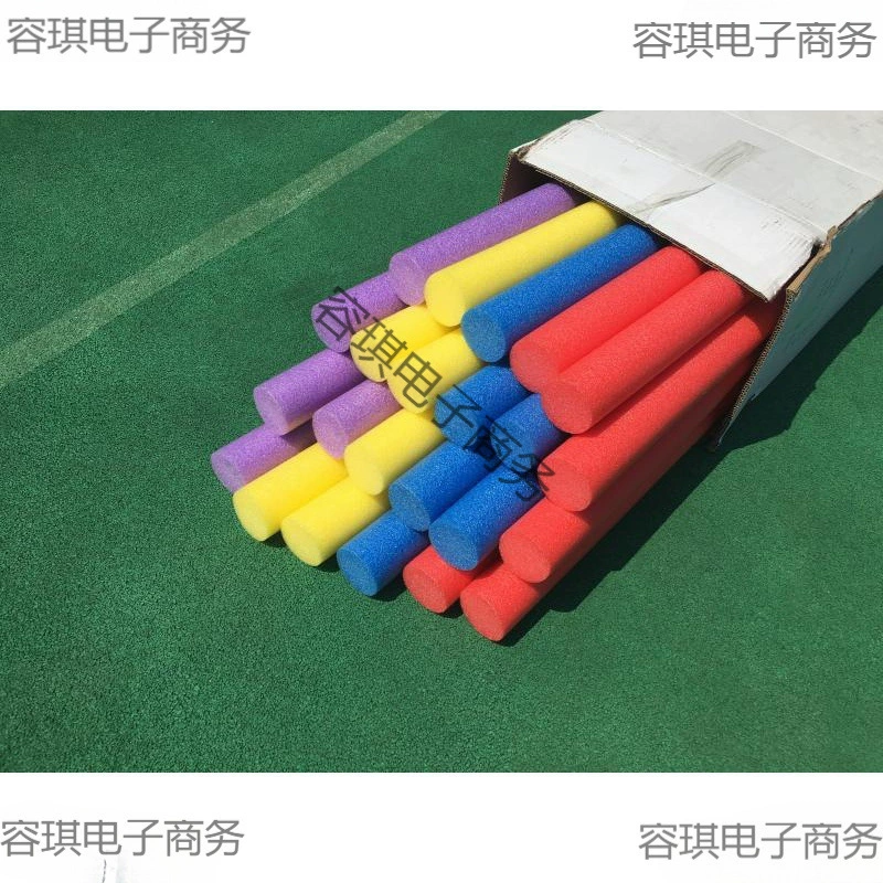Твердая гимнастическая губка для детского сада, пенопластовая лапша, красочная палочка, круглая палочка, мягкая палочка для плавания, детское сенсорное тренировочное оборудование
