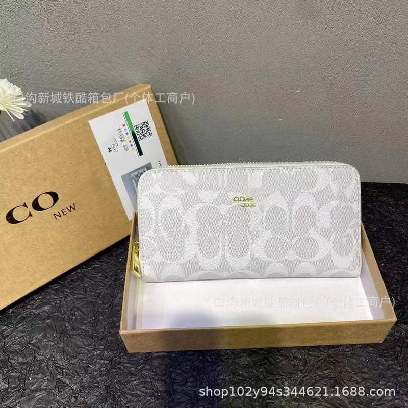钱包女长款2025新款韩版女士拉链手拿包多卡位大容量印花手机包女|undefined