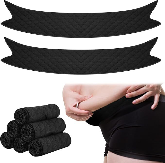 Amazon Khaki Curved Sweat-Absorbing Pads for Underwear, Sweat-Absorbing Sports Pads, Anti-Wet Cotton Pads, Washable