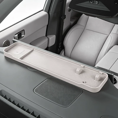 Suitable for the Ideal L6/L7/L8/L9 silicone rear-screen storage box, a special accessory for car interior storage (Other Automotive Interior Supplies) - ideal-l6l7l8l9-original-car-white-storage-box-behind-the-screen