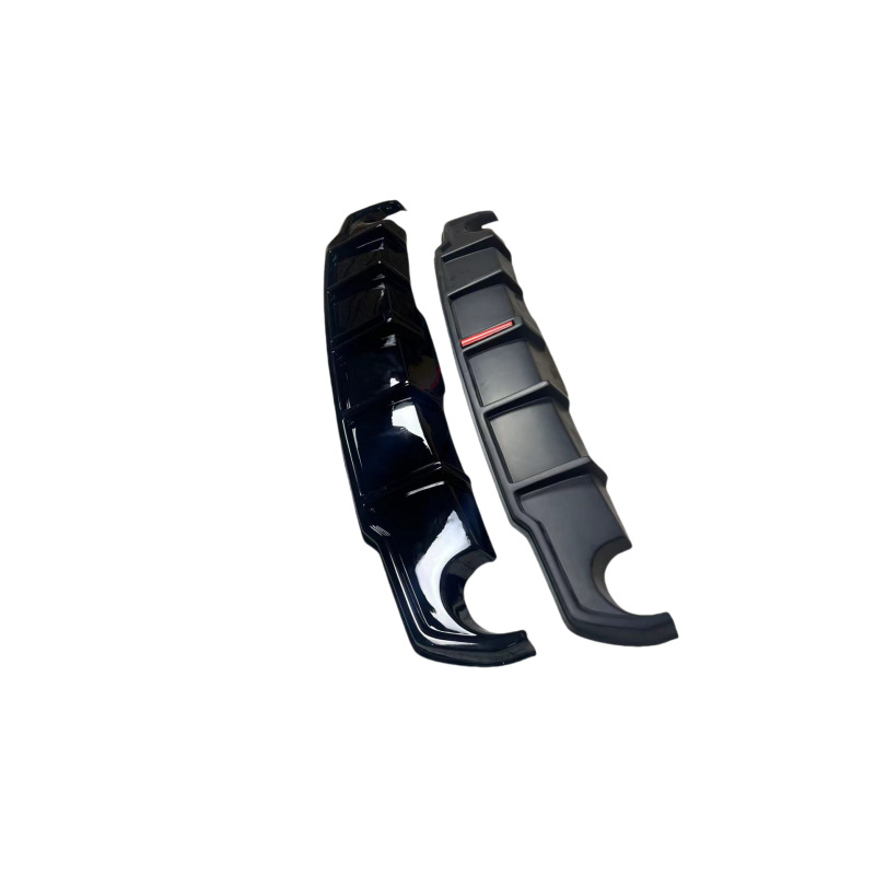 Suitable for 06-12 Lexus IS250 300350 modified rear lip bilateral single PP bright black rear lip