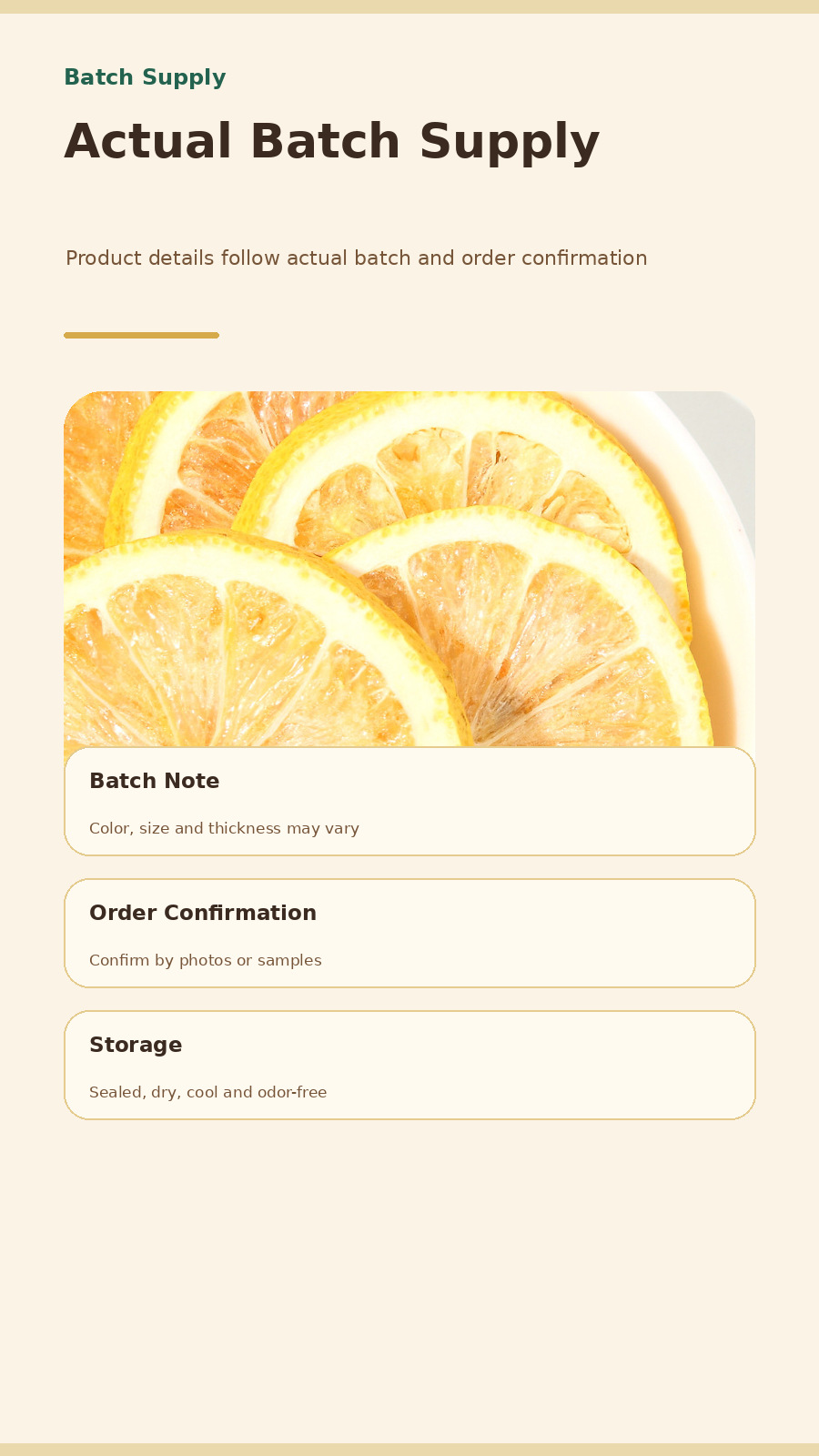 Dried Lemon Slices Herbal Infusion Ning Meng 50g Bulk Botanical Blend for Tea and Culinary Use key features