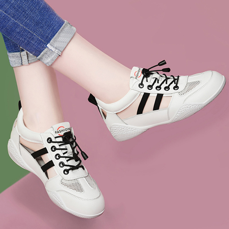 LJ 1062 [trắng đen] cao gót 3cm