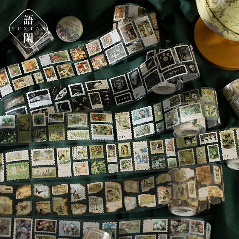 Память Штамповка Ретро Штамповка Ручная Штамповка Счет Телефон Основание Декоративная Наклейка